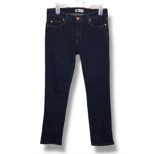 Size 4 Dickies Women’s Dark Denim Straight Leg Jeans Rockabilly Cotton Blend